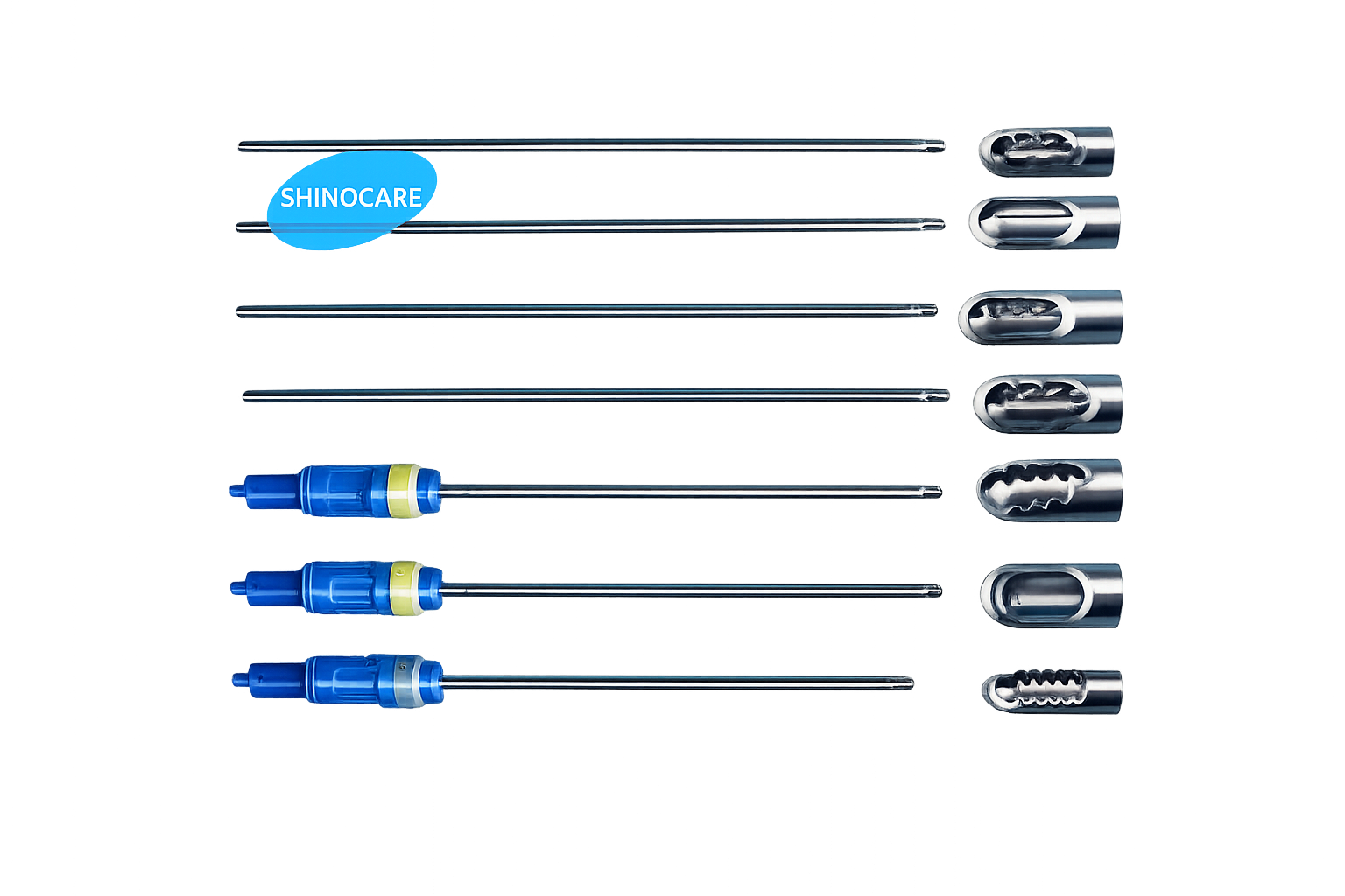 Precision instruments for minimally invasive procedures.