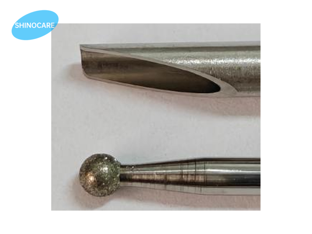 Protected Spinal Grinding Bur
